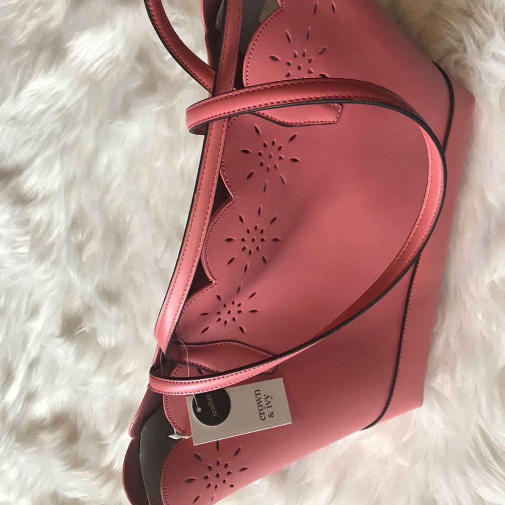 Crown &Ivy leather bag